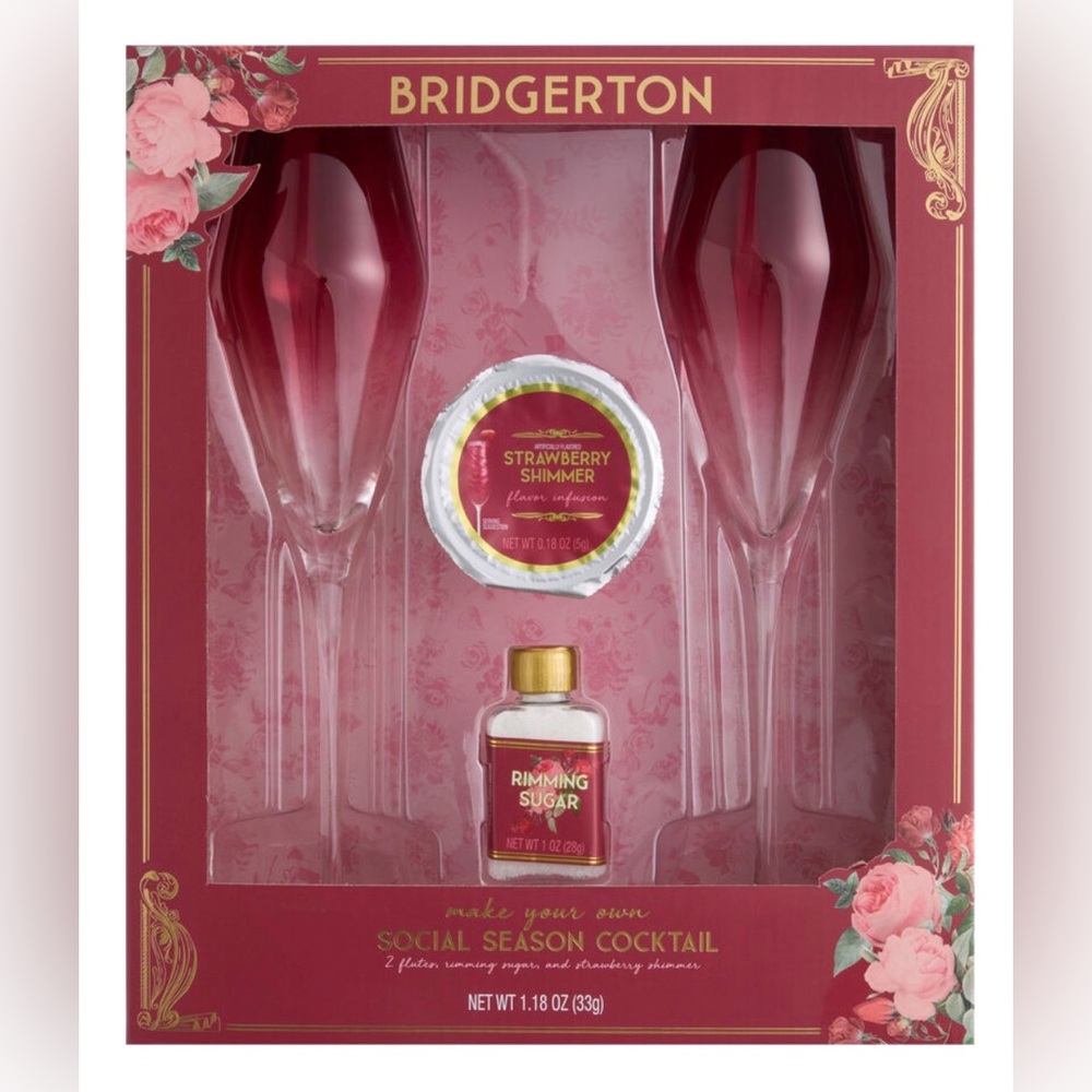 Bridgerton Social Season Cocktail Set - Red